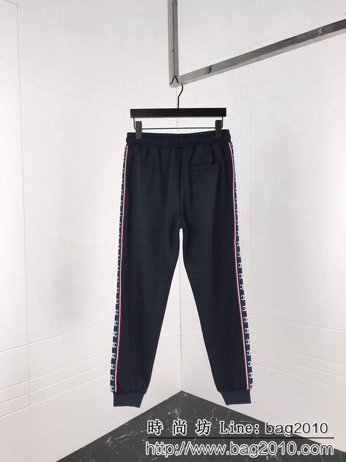 CHANEL香奈兒 小香中古系列 vintage ins超火拼色袖 串標飾帶 休閒運動套裝 情侶款 ydi1116